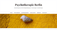 Desktop Screenshot of berlin-psychotherapie.com